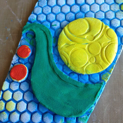 Air Dry Clay surfboard Project
